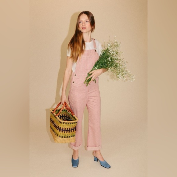 Lykke Wullf Hickory Stripe Overalls ❤️ - Picture 2 of 9